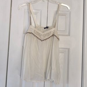 White tank top